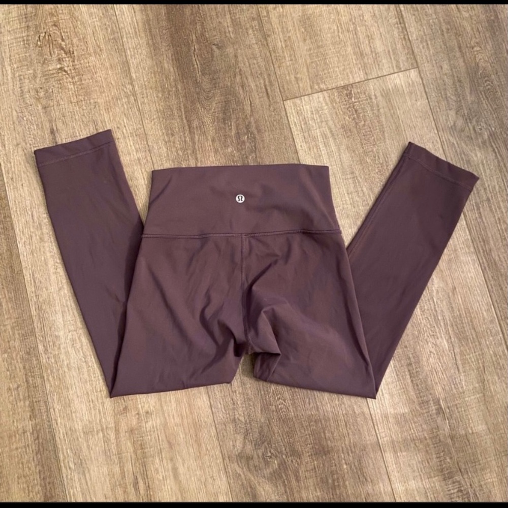 Lululemon Wunder under high rise crop leggings